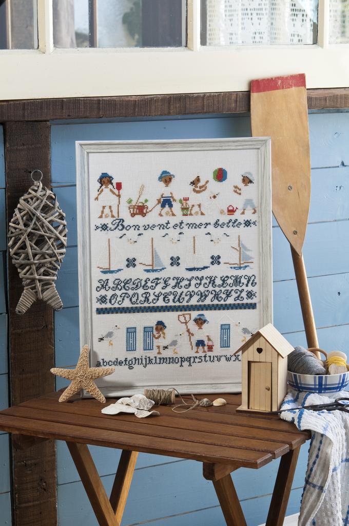 Sampler Deauville, Création Point de Croix n°095