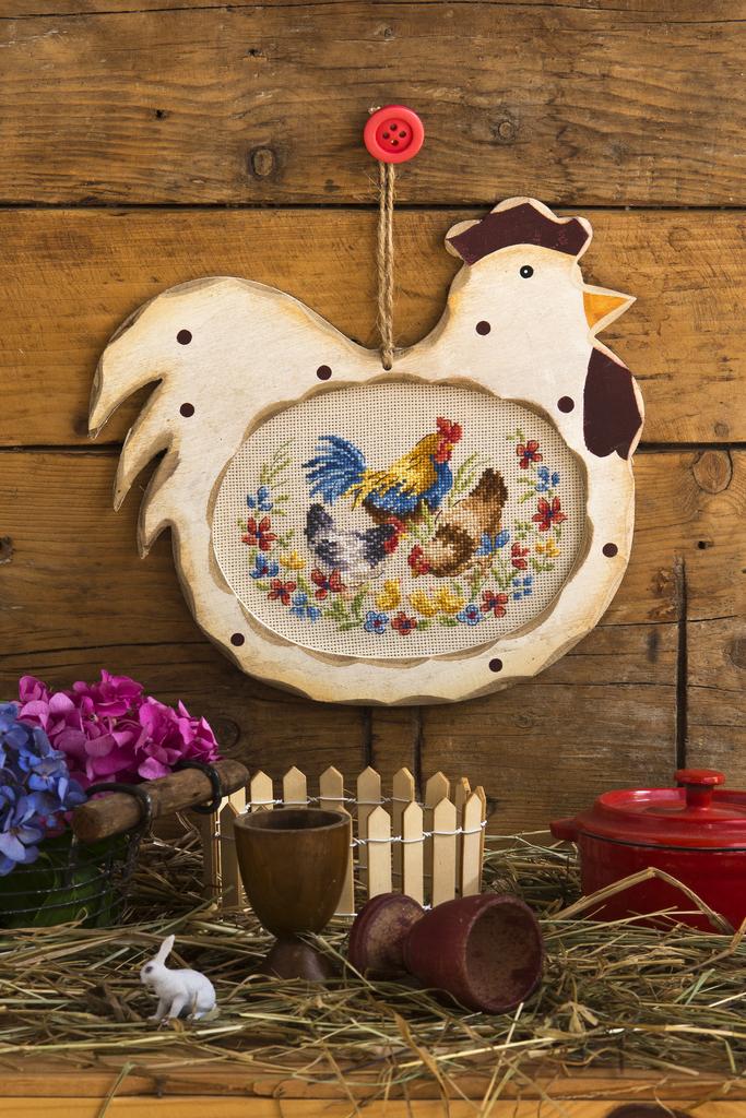 Cadre poule « Petits Pois »