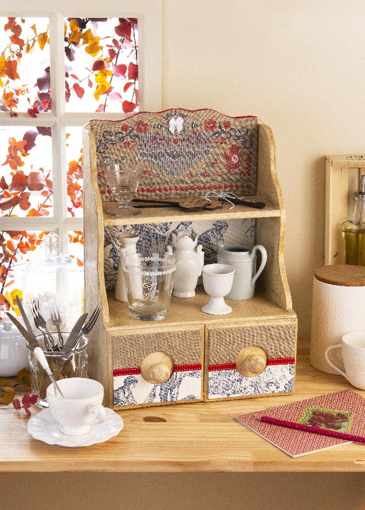 Buffet « Digoin » , d’Aurore, Création Point de Croix n°104