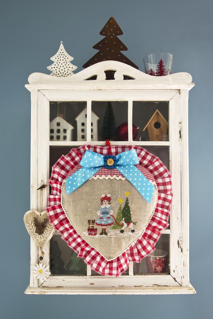 Petite broderie de Noël, Création Point de Croix n°109