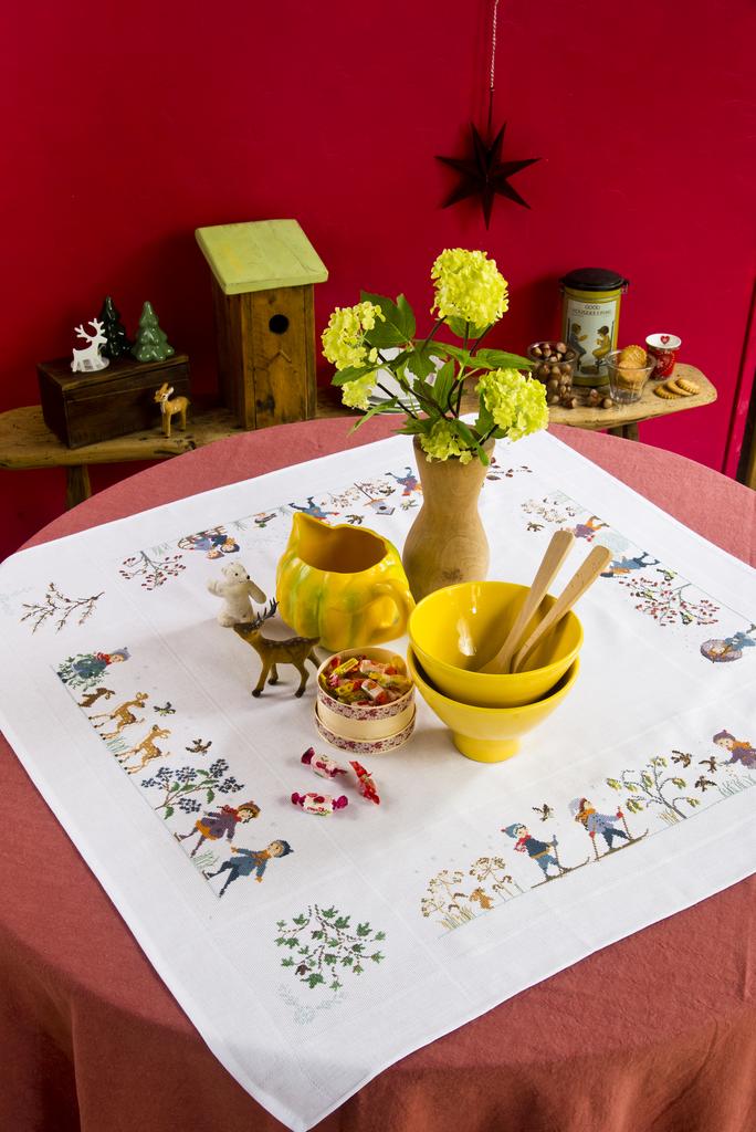 Nappe encadrée Hiver