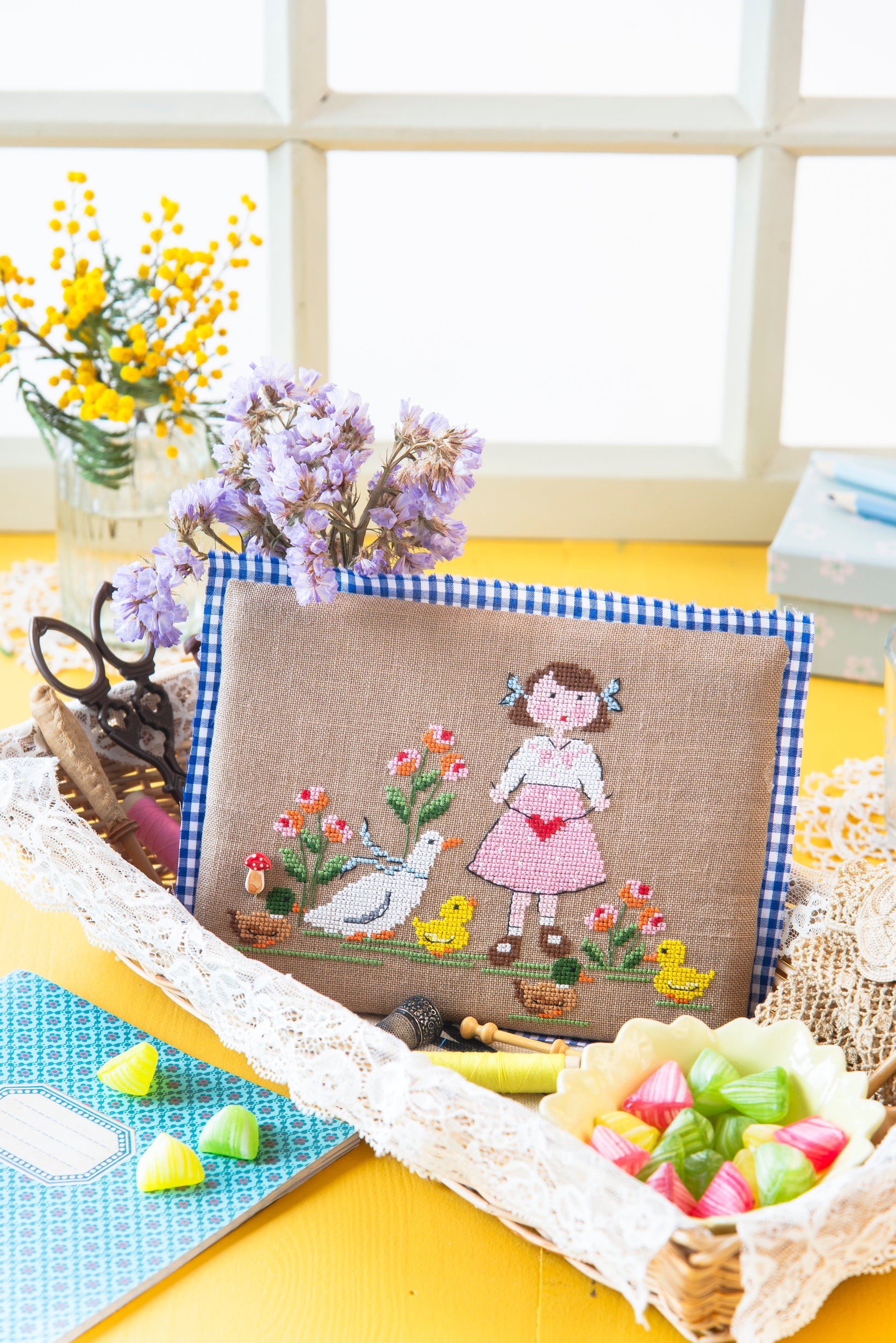 La petite fille aux oies