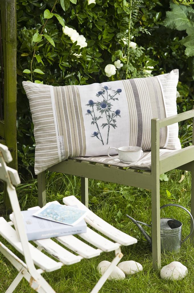 Fleurs des dunes de Hélène le Berre, Création Point de Croix n°022