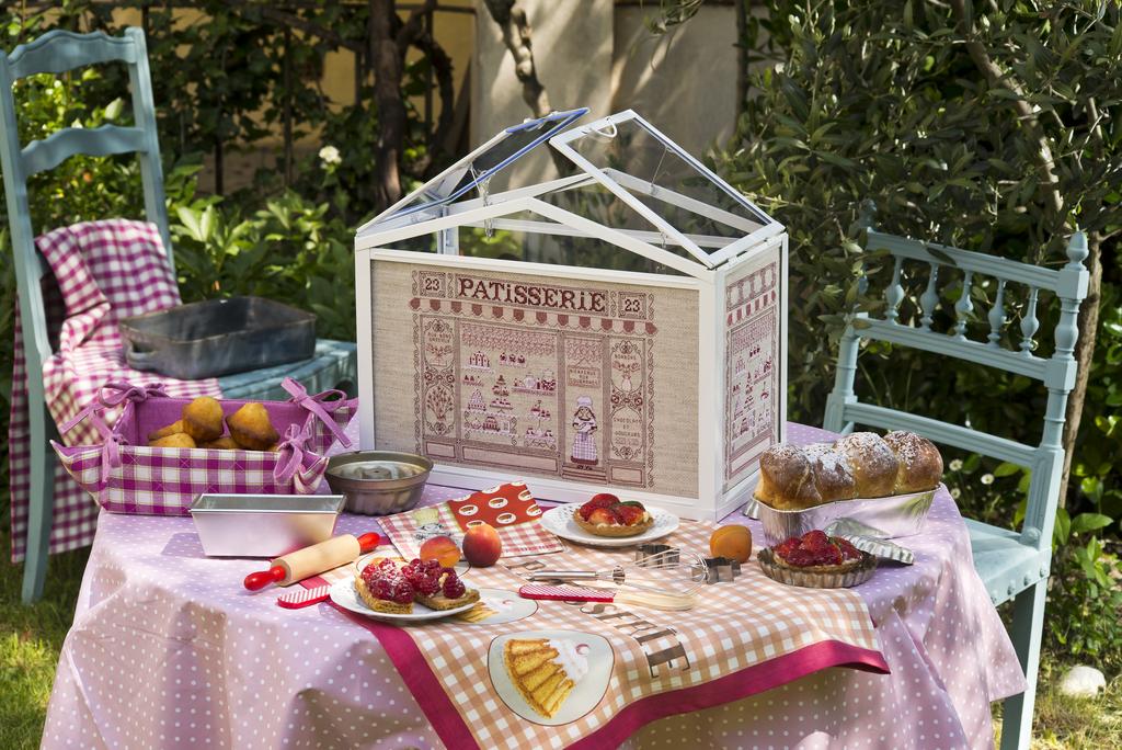 Serre Pâtissière de Marie-Anne Réthoret, Création Point de Croix n°031