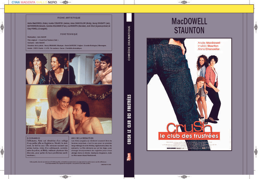 CRUSH LE CLUB DES FRUSTRÉES