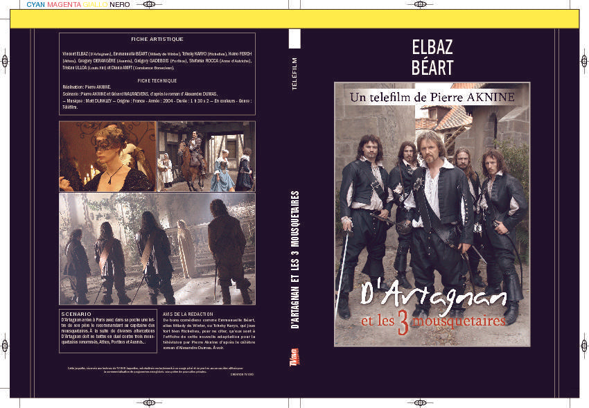 D'ARTAGNAN LES 3 MOUSQUETAIRES