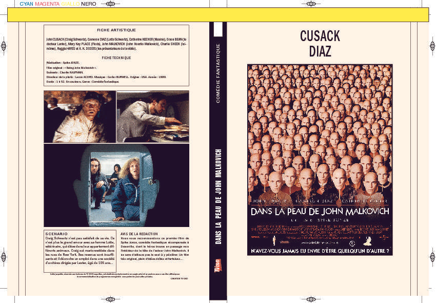 DANS LA PEAU DE JOHN MALKOVICH