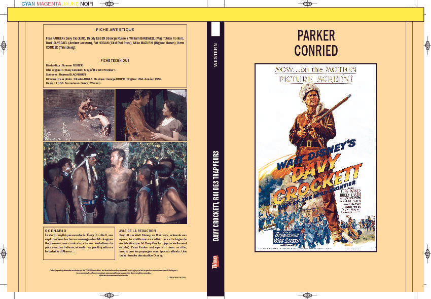 DAVY CROCKETT ROI DES TRAPPEURS