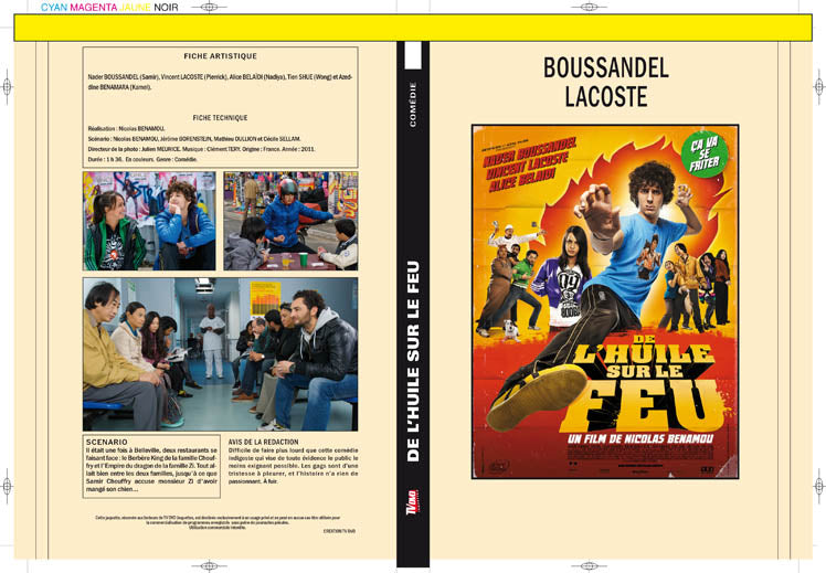 de l'huile sur le feu