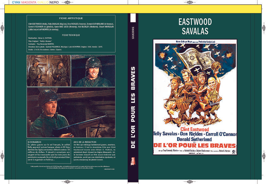 DE L'OR POUR LES BRAVES