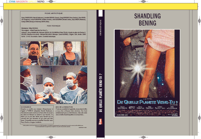 DE QUELLE PLANETE VIENS-TU