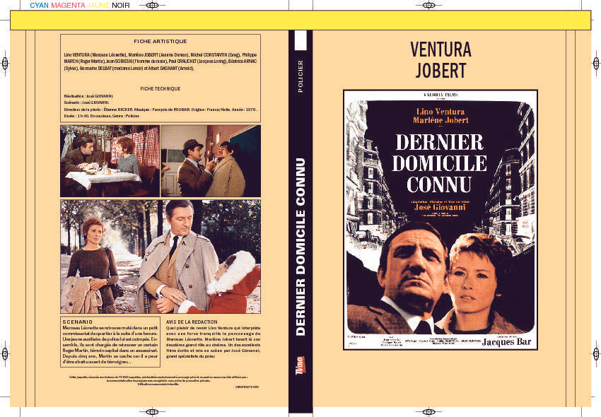 DERNIER DOMICILE CONNU