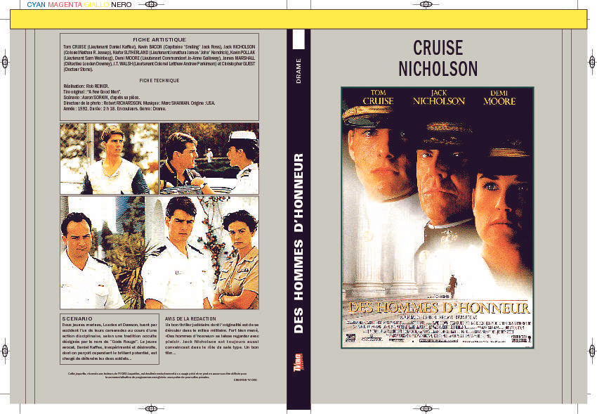 DES HOMMES D'HONNEUR