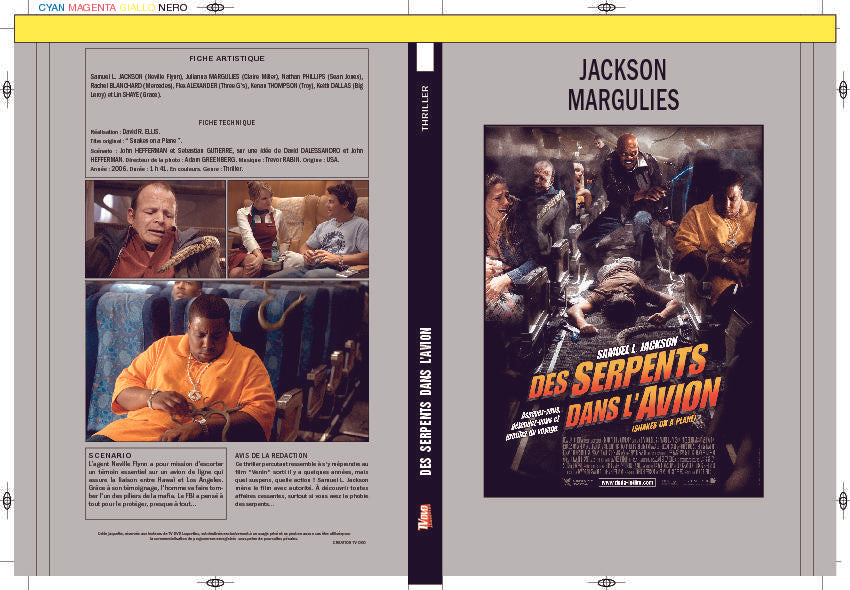 DES SERPENTS DANS L'AVION