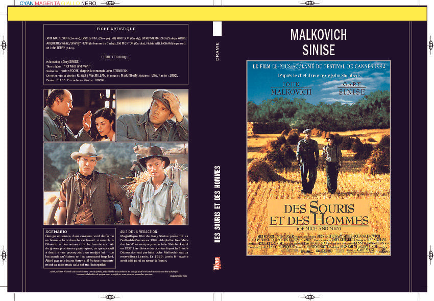 DES SOURIS ET DES HOMMES