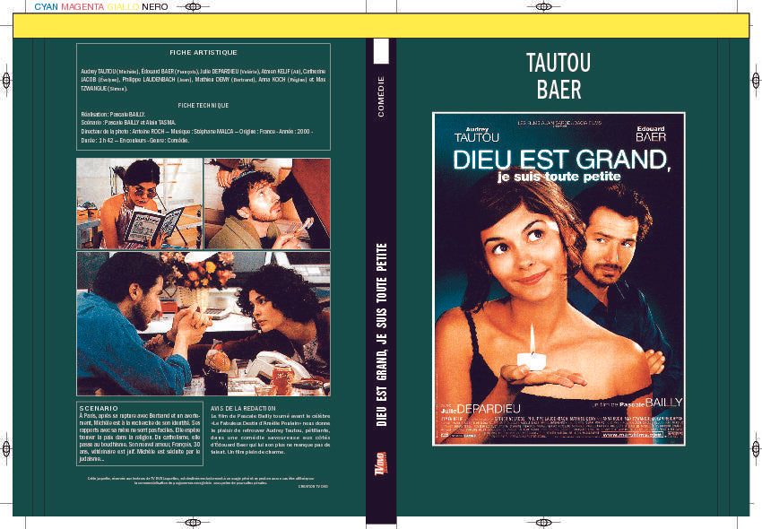 DIEU EST GRAND, JE SUIS TOUTE PETITE