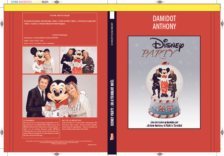 DISNEY PARTY EN ATTENDANT NOEL