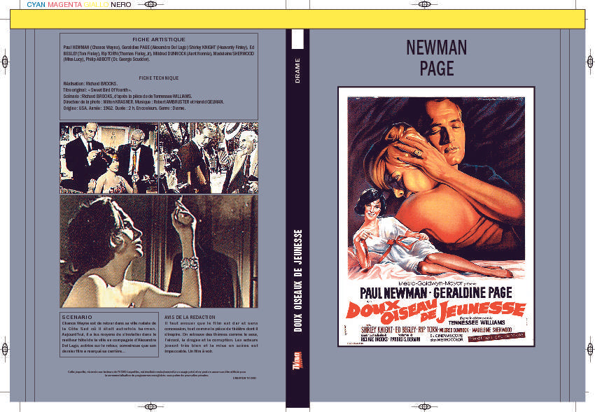 DOUX OISEAU DE JEUNESSE