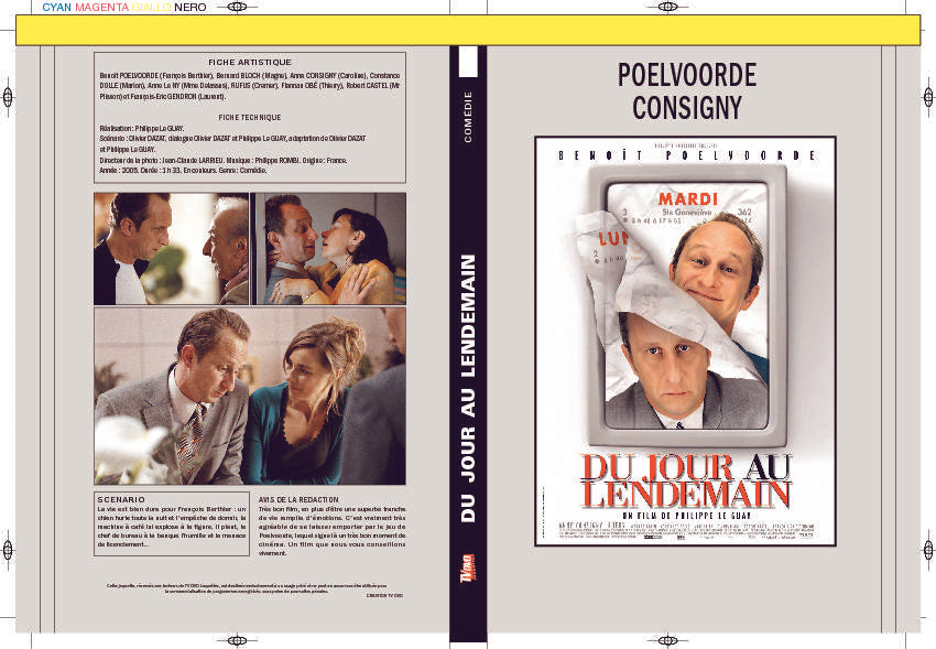 DU JOUR AU LENDEMAIN