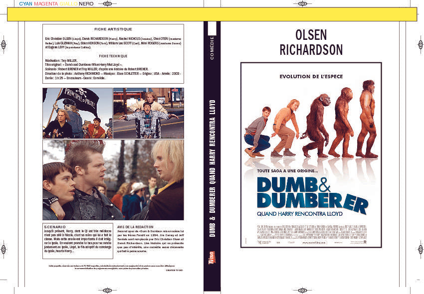 DUMB & DUMBERER - QUAND HARRY RENCONTRA LLOYD