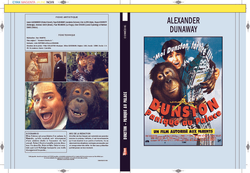 DUNSTON PANIQUE AU PALACE