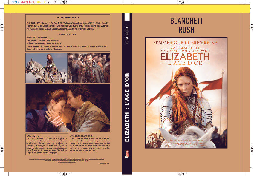 ELIZABETH - L'ÂGE D'OR