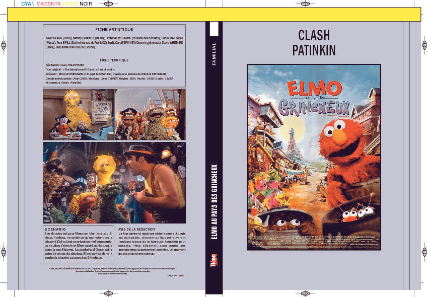 ELMO AU PAYS DES GRINCHEUX