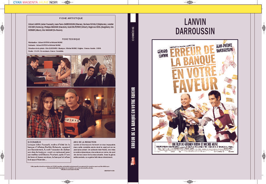 ERREUR DE LA BANQUE EN VOTRE FAVEUR