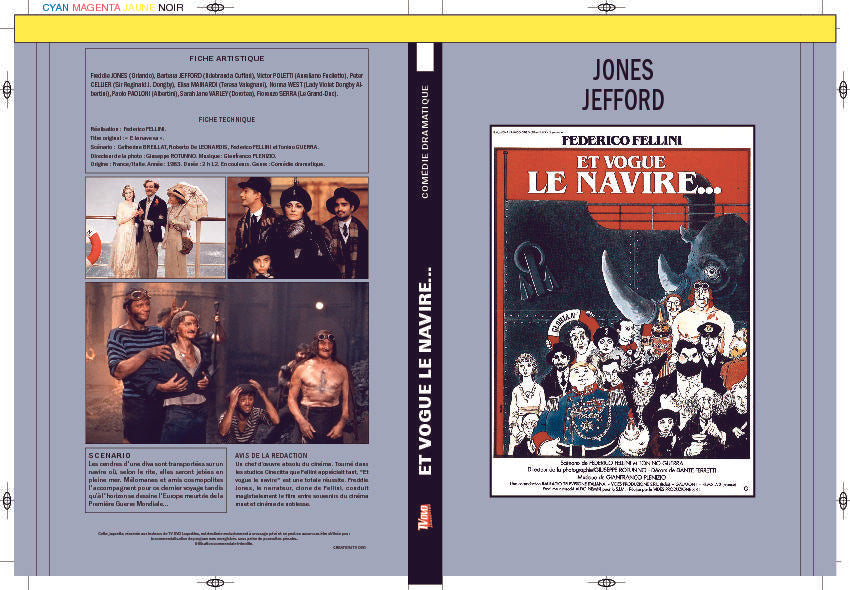 ET VOGUE LE NAVIRE...