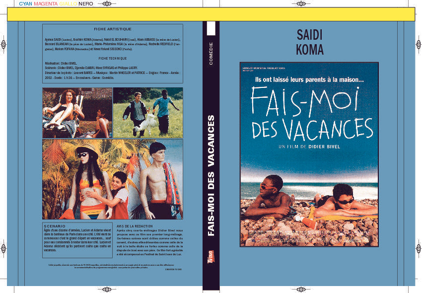 FAIS-MOI DES VACANCES