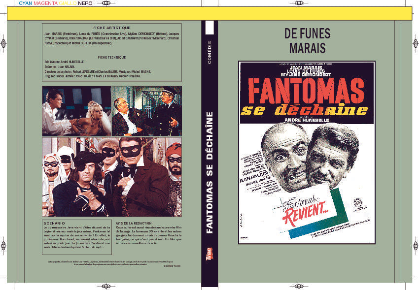 FANTOMAS SE DECHAINE