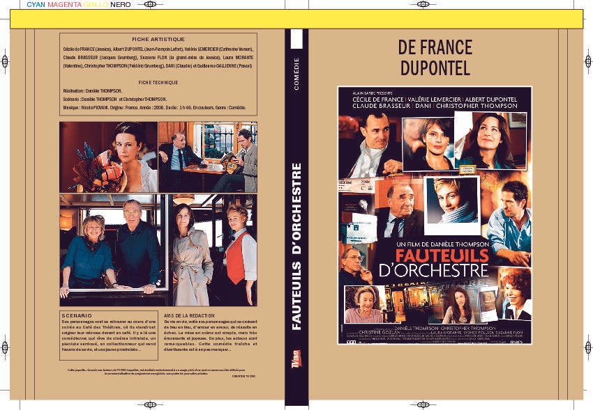 FAUTEUILS D'ORCHESTRE