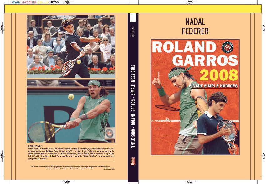 FINALE 2008 - ROLAND GARROS - SIMPLE MESSIEURS