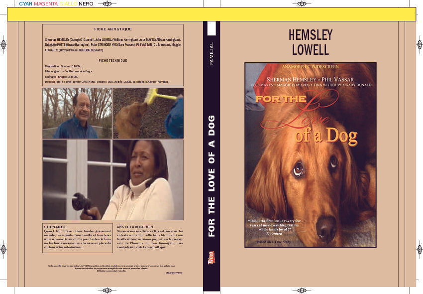 FOR THE LOVE OF A DOG