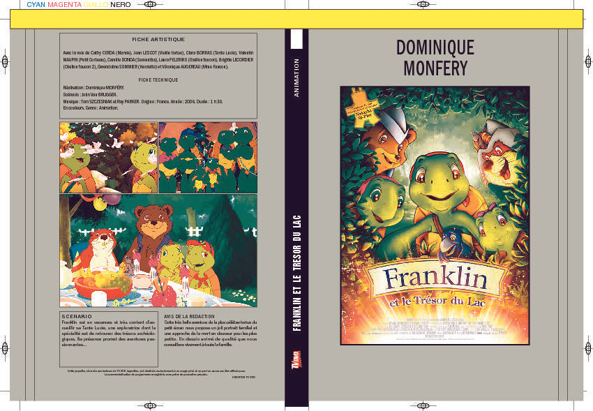 FRANKLIN ET LE TRÉSOR DU LAC