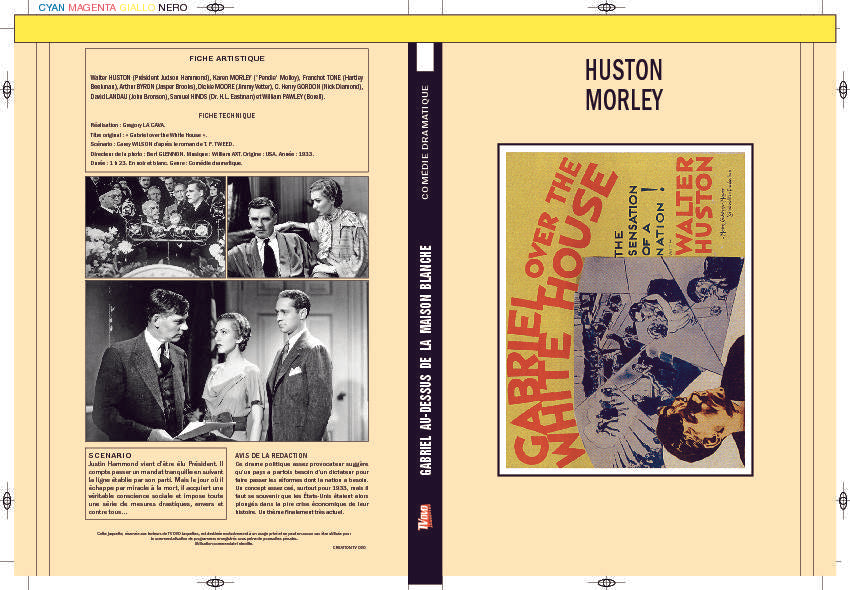 GABRIEL AU-DESSUS DE LA MAISON BLANCHE