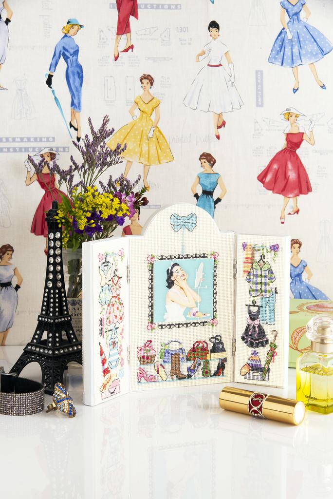 Un triptyque comme un dressing de Véronique Enginger