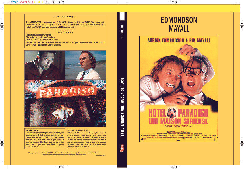 HÔTEL PARADISO UNE MAISON SÉRIEUSE