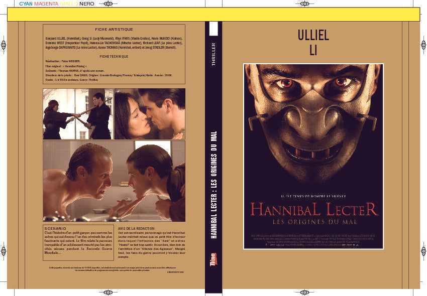 HANNIBAL LECTER - LES ORIGINES DU MAL