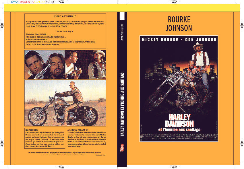 HARLEY DAVIDSON ET L'HOMME AUX SANTIAGS