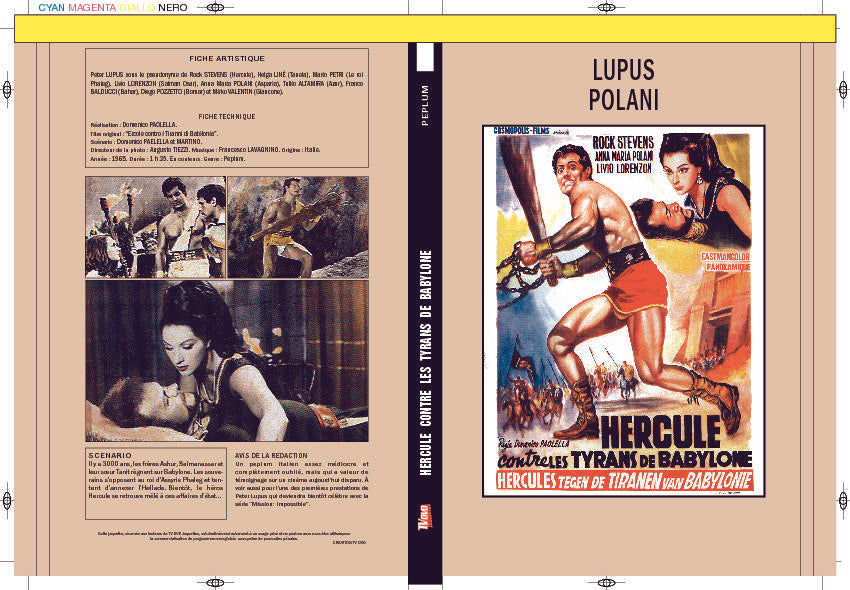 HERCULE CONTRE LES TYRANS DE BABYLONE