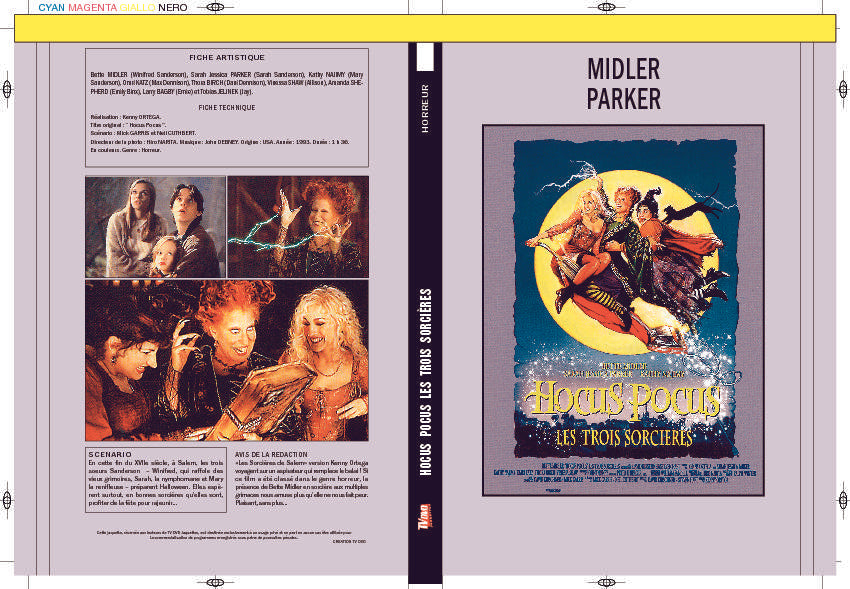 HOCUS POCUS LES TROIS SORCIERES