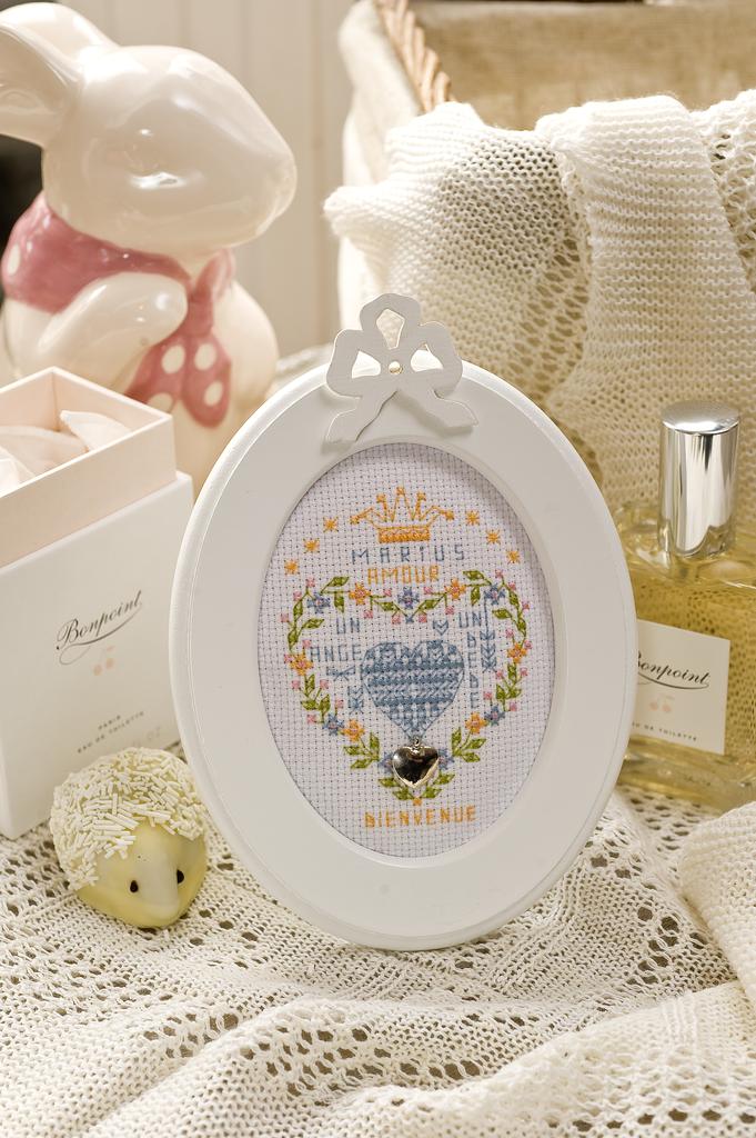 Pour ta naissance mon petit prince de Marie-Anne Réthoret, Création Point de Croix n°009H