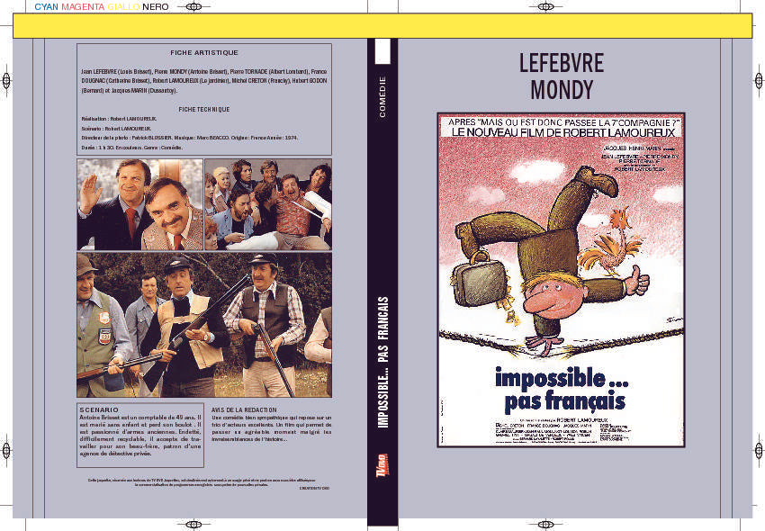IMPOSSIBLE... PAS FRANÇAIS