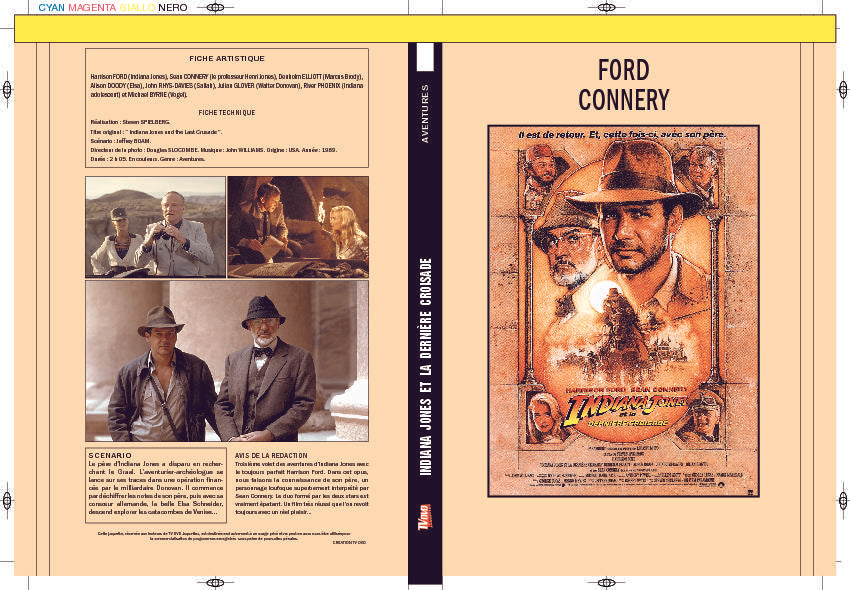 INDIANA JONES ET LA DERNIÈRE CROISADE