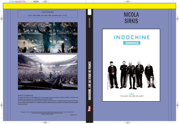 indochine, live au stade de france