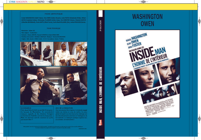 INSIDE MAN , L'HOMME DE L'INTÉRIEUR