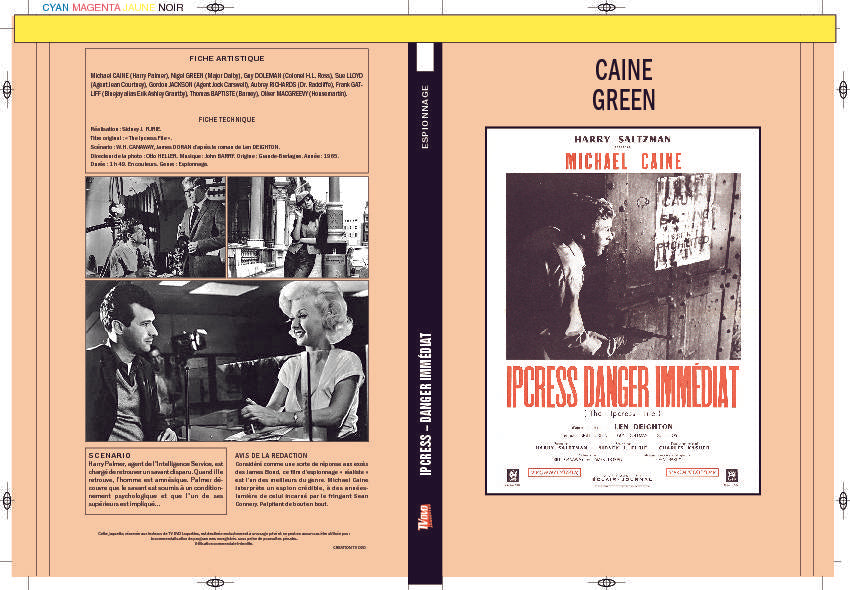 IPCRESS DANGER IMMÉDIAT