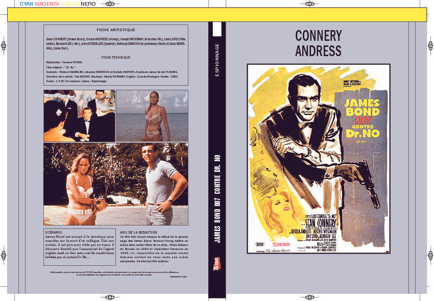 JAMES BOND 007 CONTRE DR. NO