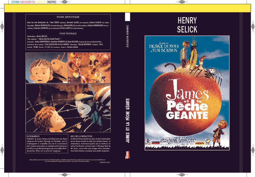 JAMES ET LA PÊCHE GÉANTE